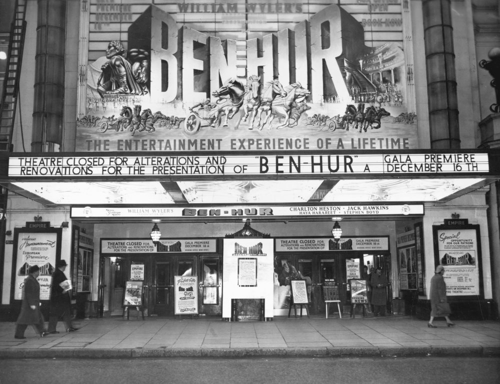The Empire Theatre (now The Empire Leicester Square), London, 1959