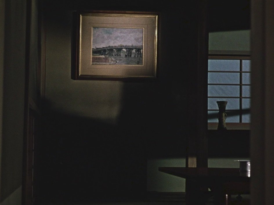 … which directly precedes this pillow shot, a repeated sequence from earlier in the film depicting empty interiors from the house where her widowed mother Akiko will now live alone