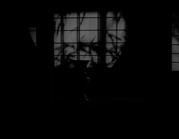Possibly the most speculated-upon pillow shot of Ozu’s career. This shot of the vase towards the film’s heartbreaking climax has been viewed as a symbol of femininity, of stasis, of containment of emotions, of delicate Japanese tradition…