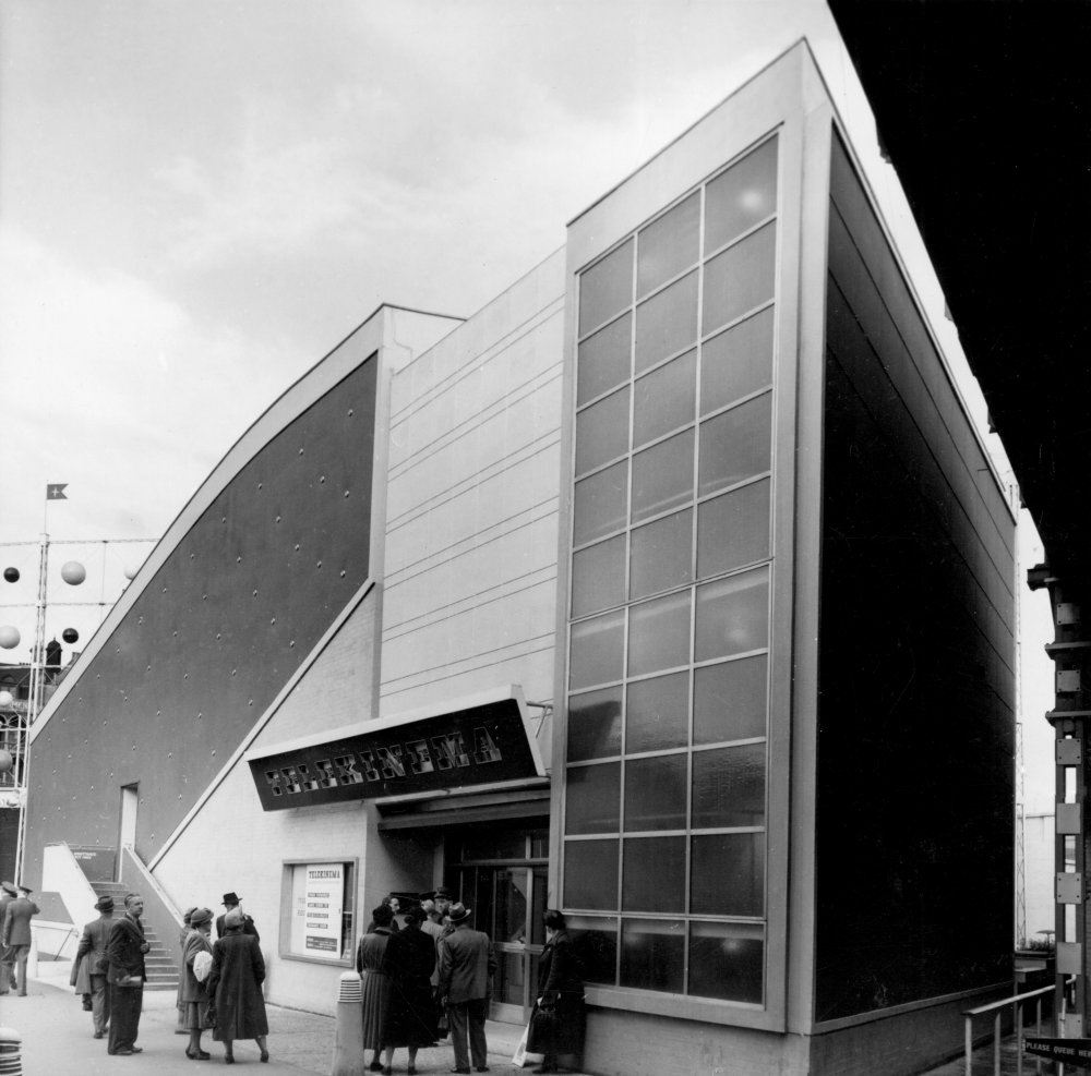 National Film Theatre Telekinema at the Festival of Britain (later moved to the current BFI Southbank site), London, 1951