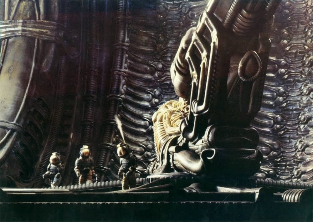 Alien Encounter On The Set Of Ridley Scott S Sci Fi Horror