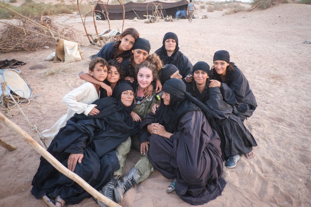 Behind the scenes with Bedouin women, their children and Theeb’s production designer Anna Lavelle